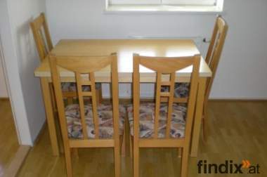Esstisch mit 4 Stühlen