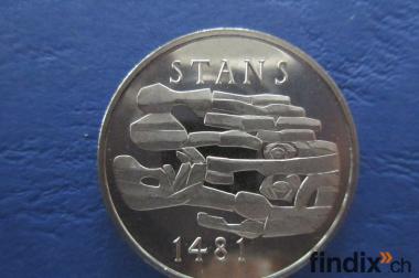 Gedenkmünze Stans 5Fr.