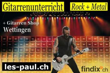 Gitarrenunterricht - Rock bis Metal - Wettingen, 