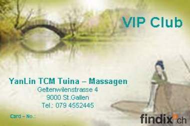 Haben Sie schon Ihre Tuina Massage VIP Club – 