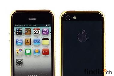 iPhone 5/5S Bumper Case Hülle Alu Diamant Case