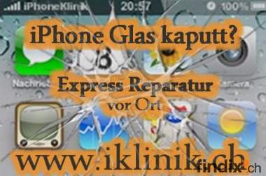 iPhone Reparatur Zürich  vor Ort in 10 Min