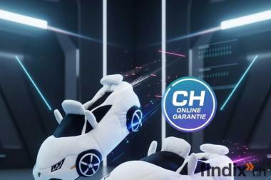 Lamborghini Plüsch Hausschuhe Auto Einheitsgrösse 