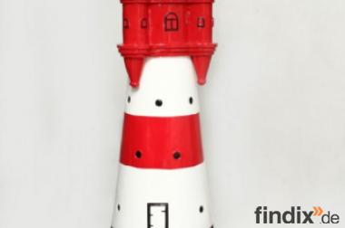 Leuchturm / Roter Sand - 230cm hoch - Deko für Ihren