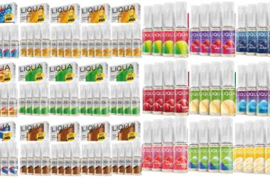 Liquid 4 x 4er Packs(160ml) Liqua E-Liquid 