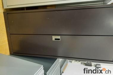 Lista Metallschrank braun 80x65x183cm B/T/H