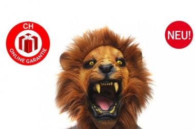 Löwen Maske Deluxe Tiermaske Kostum Fasnacht 