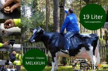 Melkkuh lebensgroß Holstein - Frisian mit 