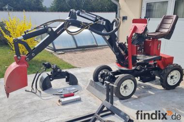 Minibagger RH-D500 mit Räder