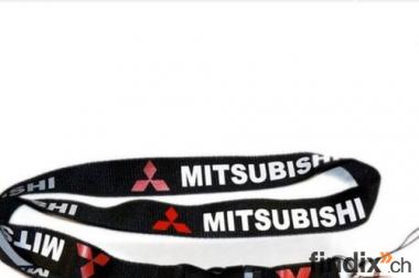 Mitsubishi Fan Schlüsselband Schlüsselanhänger 