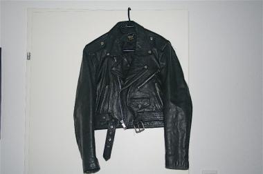 NICE of London, Biker Lederjacke, Retro 40's50's, 927686 NICE of London, Biker Lederjacke, Retro 40's50's, 927686
