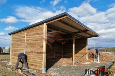 Offenstall & Pferdeunterstand TOP Weidehütte pferd -