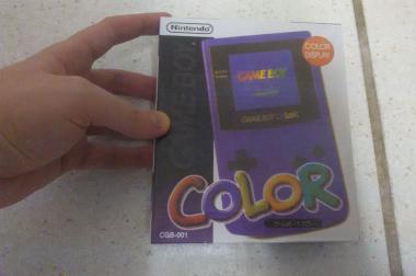 Original Nintendo Gameboy Color Violett Selten Top 