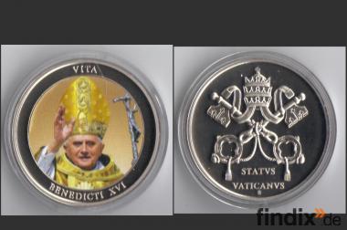 Papst Benedikt XVI - 40 mm - 32 g - Stempelglanz