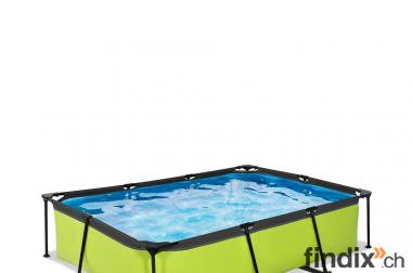 Pool inkl. Kartuschenfilter Pumpe 300x200x65 cm - 