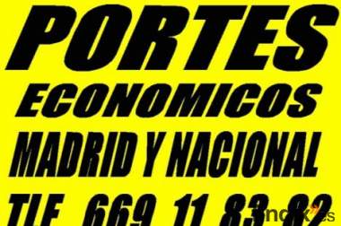 portes (((muy €conomicos))) madrid y nacional