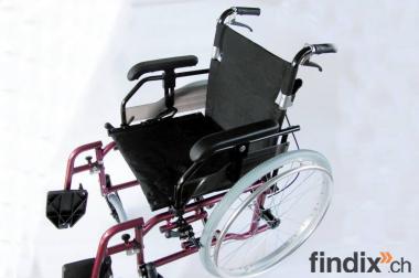 Rollstuhl Hochwertige Alu - Konstruktion faltbar 
