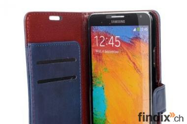 Samsung Galaxy Note3 Hülle Case Cover blau