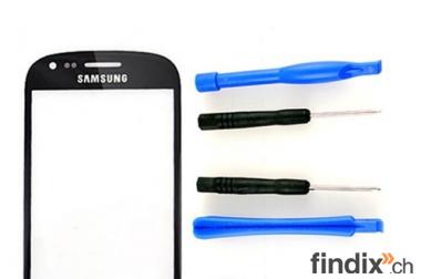 Samsung Galaxy S3 mini Displayglas + werkzeug Set