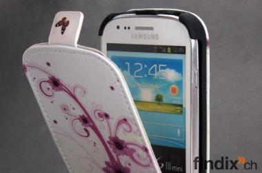 Samsung Galaxy S3 Mini Flipcase kaufen Schmetterling 