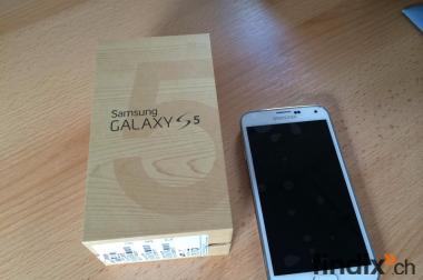 Samsung S5 Weiss