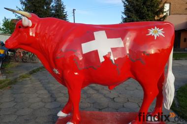 Schweizer Stier lebensgroß für Ihren Garten oder 
