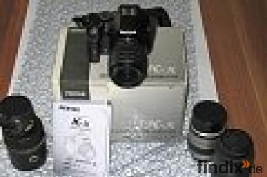 Spiegelreflex Kamera  Komplettset Pentax 4 Objektive