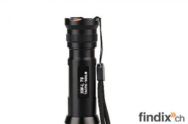 Taschenlampe Flashlight Zoom Handlampe 1800LM 10W