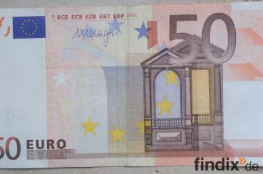 UMLAUFGELD 50  Euro Geldschein Banknote Druckfehler 