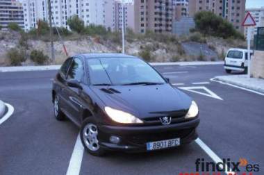 vendo peugeot 206 1.4 xr gasolina, 3 puertas