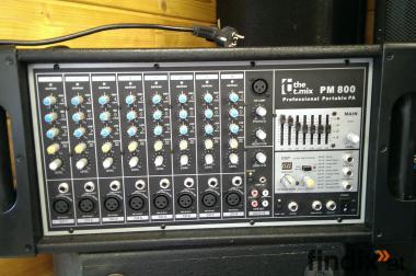 Verstärker 8 Kanal  t.mix PM 800