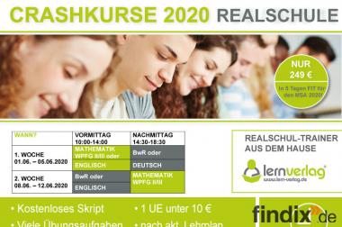 Vorbereitungskurs Realschule Pfingsten 2020