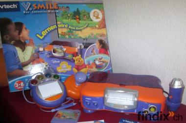 V.Smile Lernspielkonsole ab 3 - 8 Jahre (Vtech)