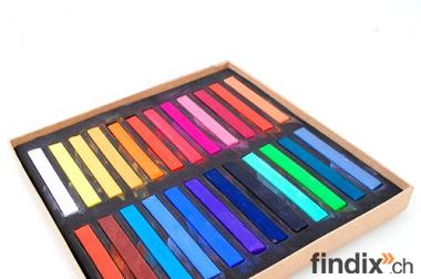 Wie wird 24 Farben Hair Chalk benutzt werden?