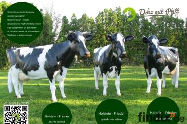 Wo kaufst Du Holstein - Friesian Deko Kuh lebensgroß