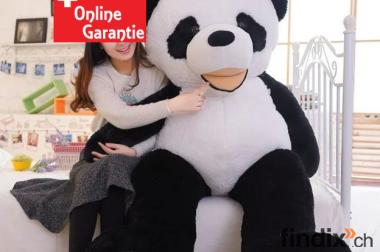 XXL Plüschtier Panda 200cm Stofftier Kuscheltier 