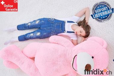 XXL Teddybär 200cm Plüsch Bär Teddy Pink Rosa 
