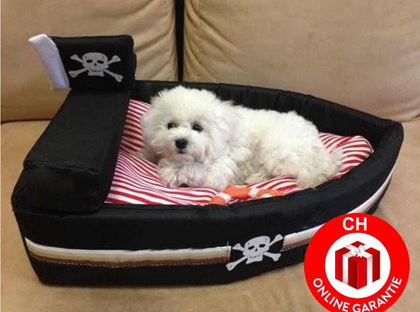 Designer kuschel piratenschiff hund katze schlafplatz bett hundeb ...