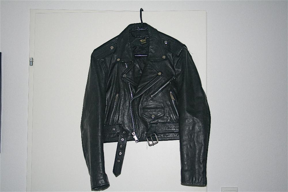 NICE of London, Biker Lederjacke, Retro 40's50's, 927686 NICE of London, Biker Lederjacke, Retro 40's50's, 927686