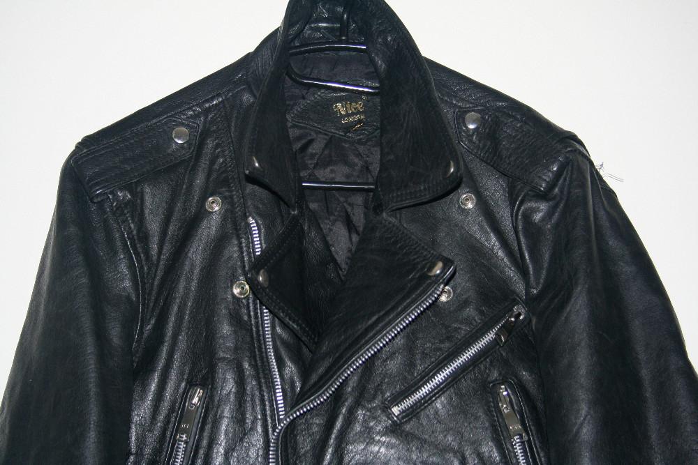 NICE of London, Biker Lederjacke, Retro 40's50's, 927686 NICE of London, Biker Lederjacke, Retro 40's50's, 927686