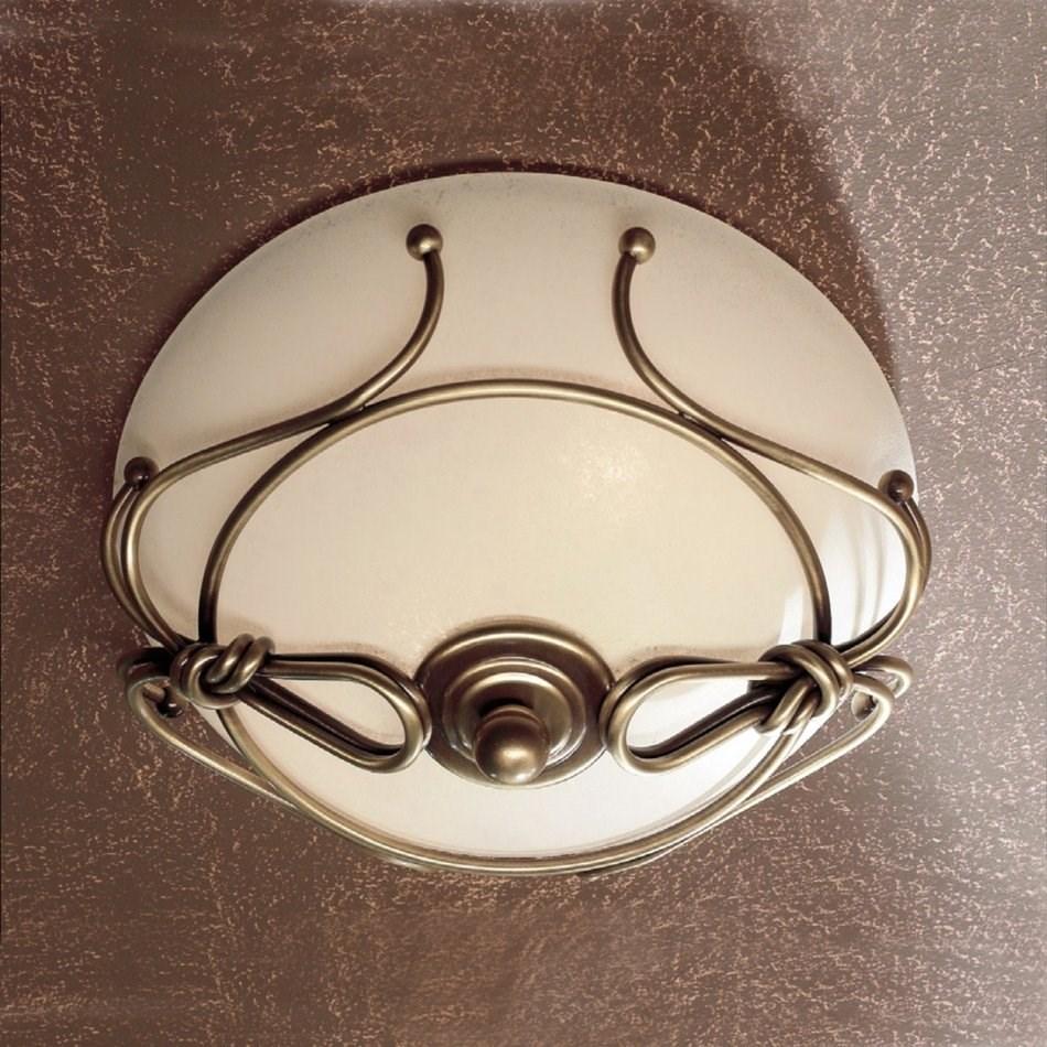 Schmiedeeiserne deckenlampe für ihr badezimmer 854286