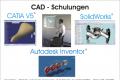 3D CAD-Schulungen für Autodesk Inventor, SolidWorks und CATIA V5