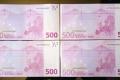 4 X 500 € Euro Schein Geldschein Banknote v. 2002 
