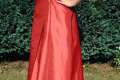 Abendkleid Ballkleid rot Größe 42 44 A-Linie 1x getragen wie neu