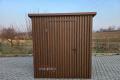 Blechgarage Schuppen Lagerraum Gartenbox Gartenhaus Gerätehaus