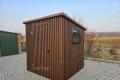 Blechgarage Schuppen Lagerraum Gartenbox Gartenhaus 