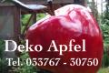 Deko Apfel als Strassenaufsteller und Blickfang für Deine Kunden