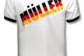 EM 2012 Fußball-Shirt "MÜLLER"