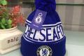 FC Chelsea Beanie Bommelmütze Fussball Fanartikel Premier League