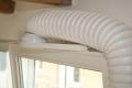Fensterabdichtung, Klimageräteanschluss, System für